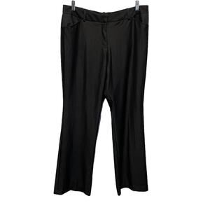 NWOT Worthington Bootcut Trousers Black Size 14